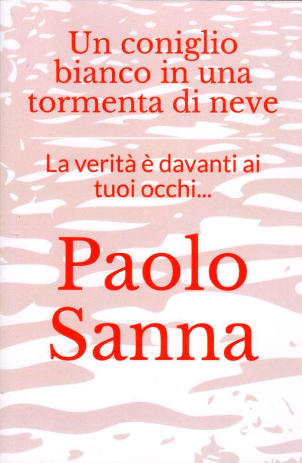 “Un coniglio bianco in una tormenta di neve” – Paolo Sanna