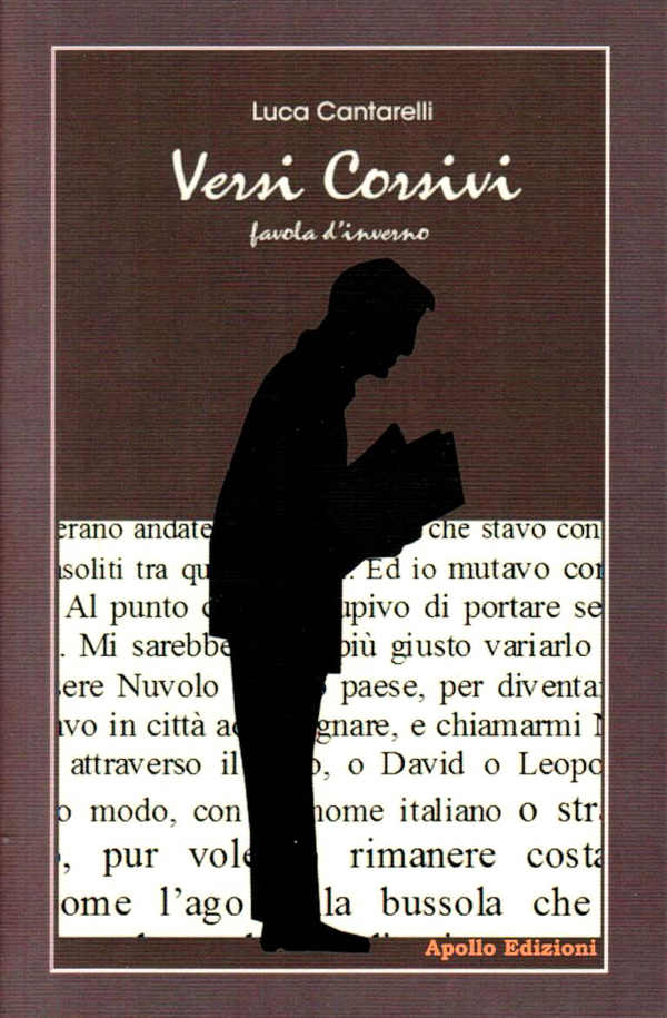 copertina di "Versi corsivi" di Luca Cantarelli