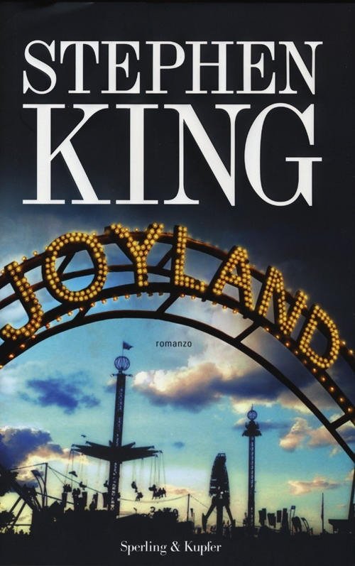 Copertina romanzo thriller "Joyland" di Stephen King
