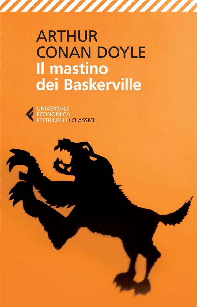 copertina de "il mastino dei Baskerville" - Sherlock Holmes