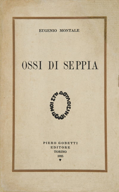 “Ossi di seppia” – Eugenio Montale