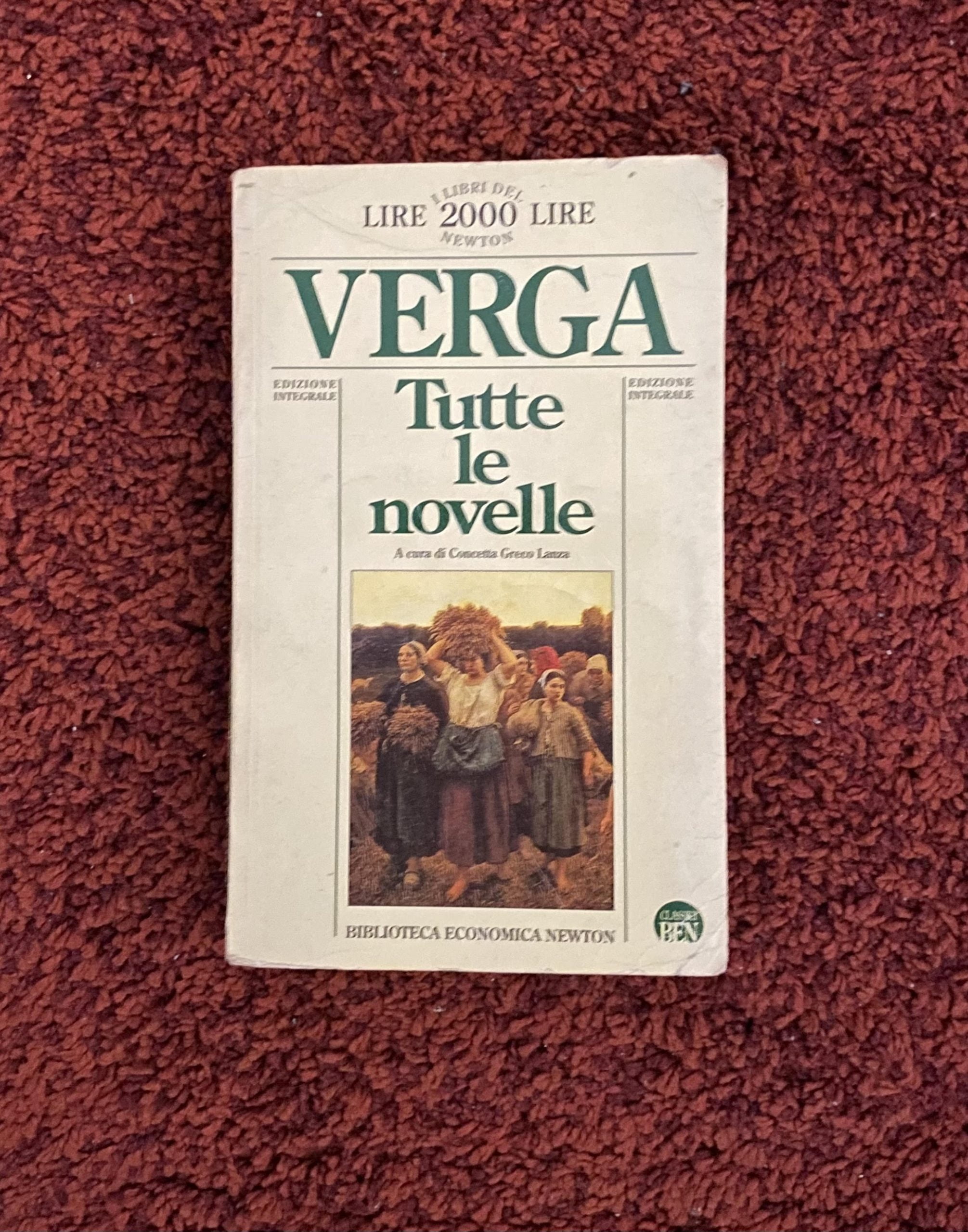 Sei novelle di Giovanni Verga