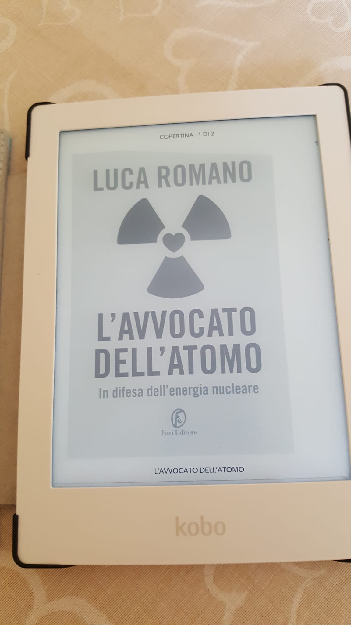 “L’avvocato dell’atomo” – Luca Romano
