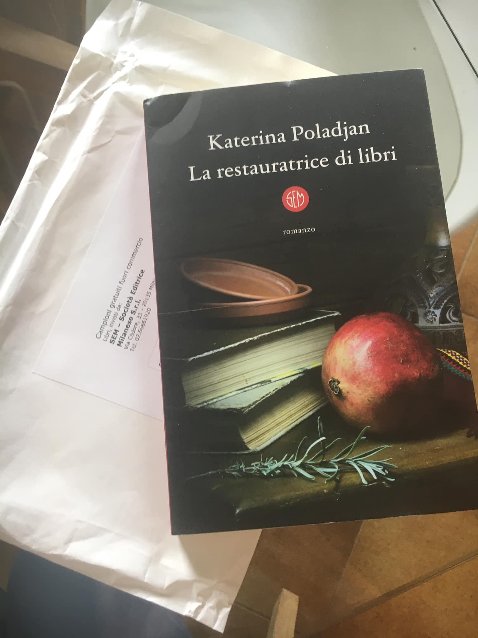 “La restauratrice di libri” – Katerina Poladjan